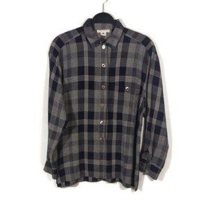 Jones New York Plaid Grey Size 8 Women